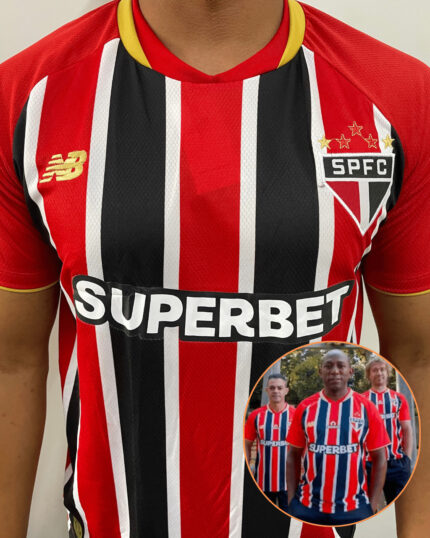 Camiseta São Paulo Tricolor 25/26