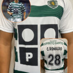 Camiseta Retrô Sporting Cristiano Ronaldo 2003/04