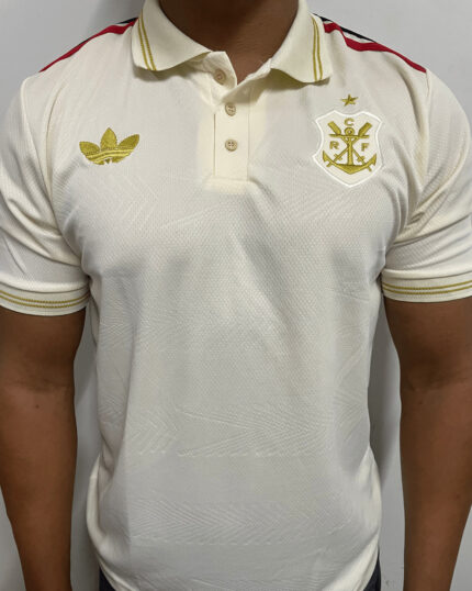 Camiseta Flamengo III Polo OffWhite