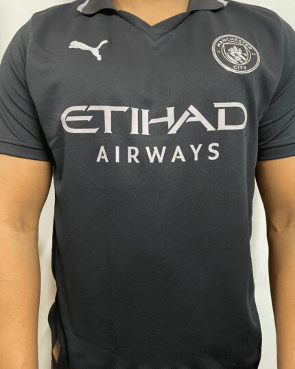 Camiseta Man City II Preta 2025/26