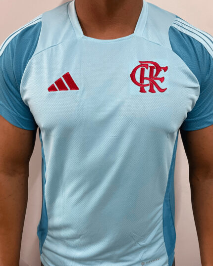 Camisa Flamengo Treino Azul bb 2025/26