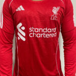 Camisa Liverpool Trad Vermelha 2025/26 Manga Longa
