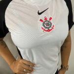 Camisa Corinthians I Trad Branca Feminina