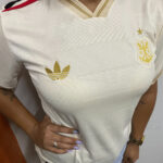 Camiseta Flamengo III OffWhite 2025/26 Feminina