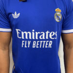 Camisa Real Madrid III Azul 2025/26