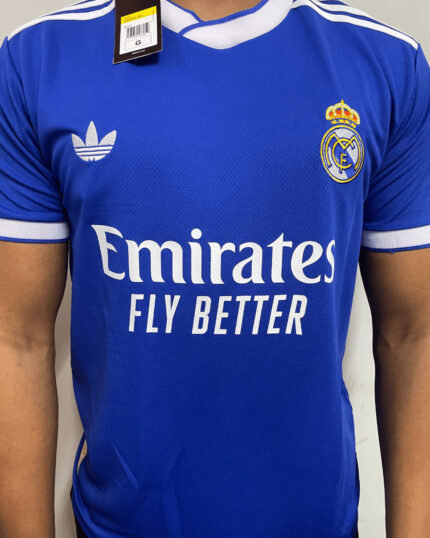 Camisa Real Madrid III Azul 2025/26