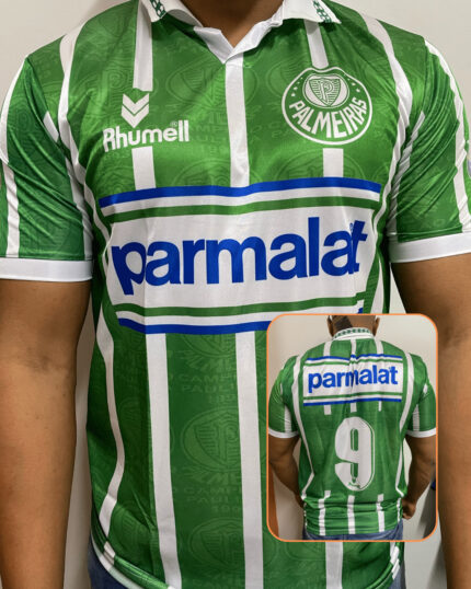 Camisa Palmeiras Retrô Parmalat 1993/94