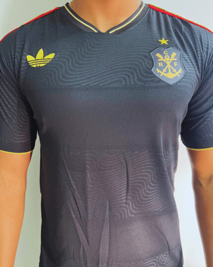 Camisa Flamengo Casual Preta