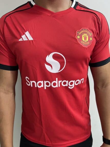 Camisa Man United Vermelha 2025/26