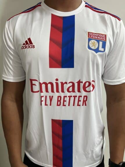 Camisa Lyon Branca 2022/23