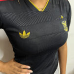 Camisa Flamengo Casual Preta Feminina