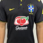 Camisa Brasil Guaraná Preta Polo