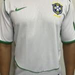 Camisa Brasil Casual Total 90 Branca com Verde