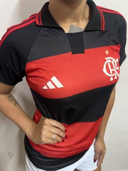 Camiseta Flamengo Tradicional 2026/27 Feminina