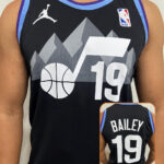 Camiseta Utah Jazz Preta Ace Bailey 19