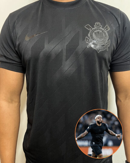 Camisa Corinthians All Black II 2024/25