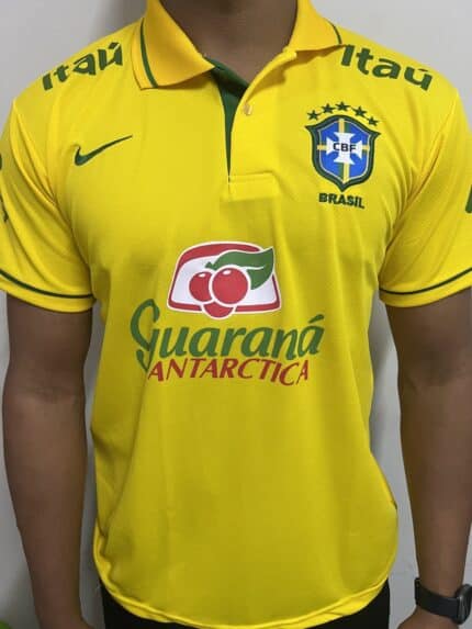 Camisa Brasil Guaraná Amarela