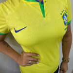 Camisa Brasil Amarela 2022/23 Feminina