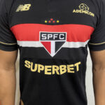 Camisa São Paulo III Preta 2025/26 Comemorativa