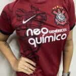 Camisa Retrô Corinthians III - São Jorge 11/12 Feminina