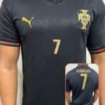 Camisa Portugal Pantera Negra 2025 (CR7)