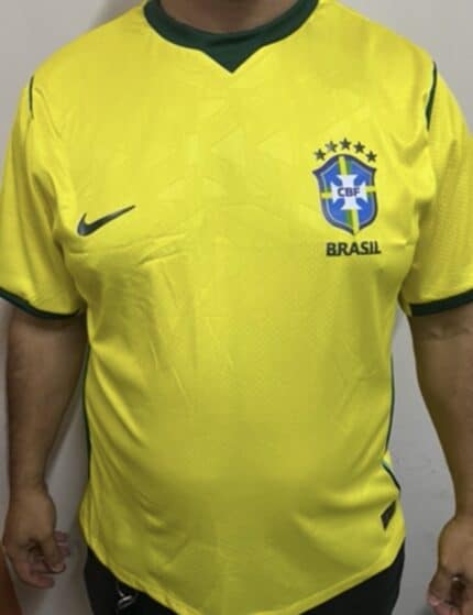 Camisa Brasil Amarela I 2026  PlusSize