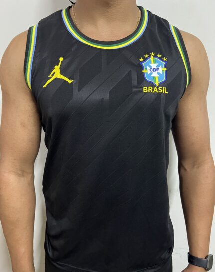 Camisa Brasil Preta (Regata)