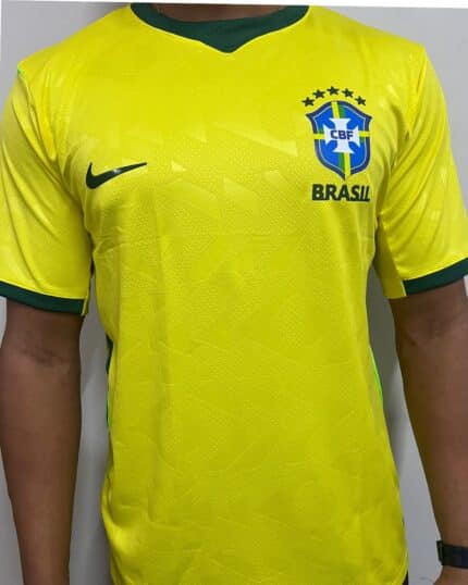 Camisa Brasil Amarela I 2026 NK