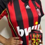 Camisa Milan Trad Retrô Kaká 2006/07 (Feminina)
