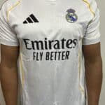 Camisa Real Madrid I Trad Branca 2025/26 (Tailandesa 1.2)