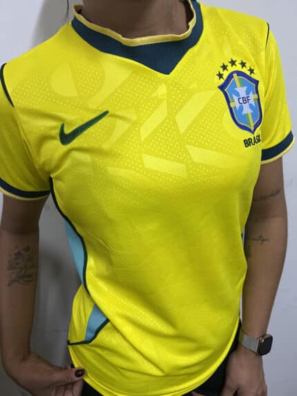 Camisa Brasil AmarelaI 2026 Feminina